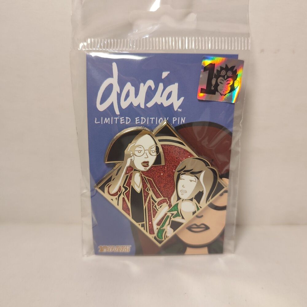 Daria & Jane Lane Limited Edition Enamel Pin Official Collectible Metal Badge